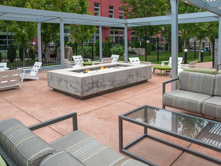 Courtyard Patio With Ample Sitting at Third North, Minnesota